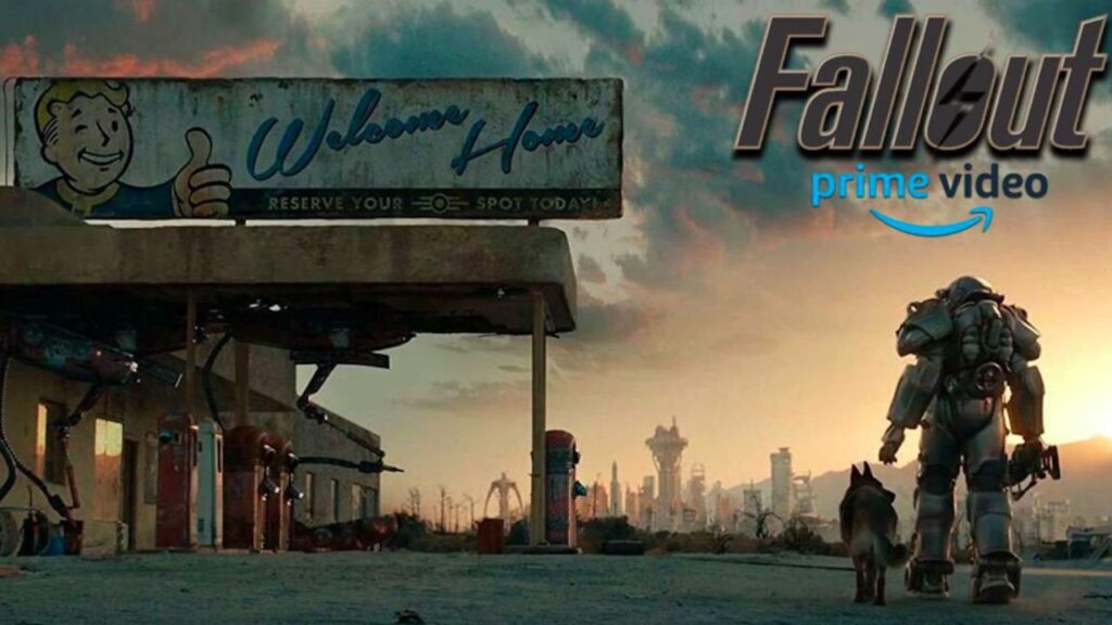 Il logo della serie TV di Fallout di Amazon Prime Video