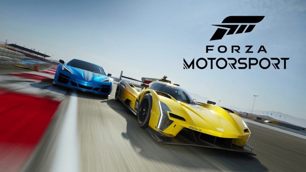 Alcune macchine di Forza Motorsport su un circuito
