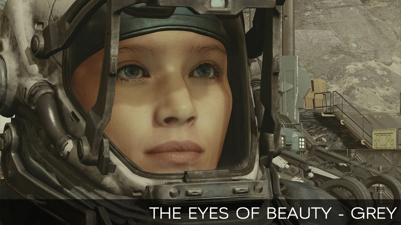 Starfield, ecco come appaiono gli occhi dei personaggi con la mod Eyes of Beauty. Immagine presa da Nexus Mods.