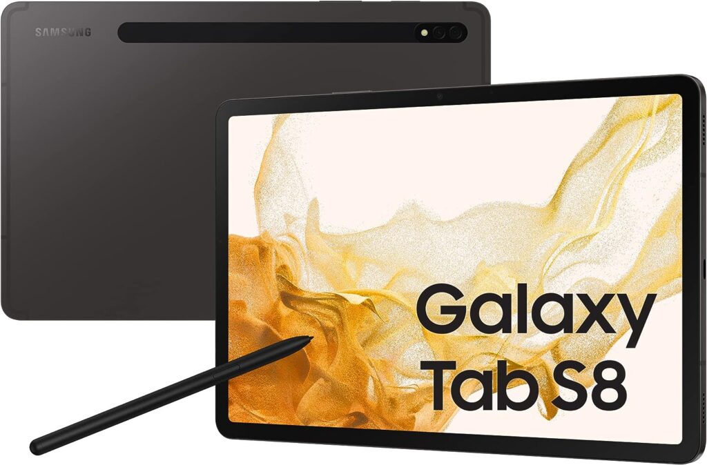 Tablet Samsung Galaxy Tab S8 11'' (Wi-Fi, 8+256GB) Graphite