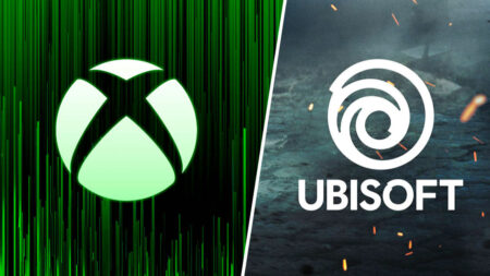 Il logo di Xbox e di Ubisoft