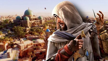 Basim di Assassin's Creed Mirage in primo piano