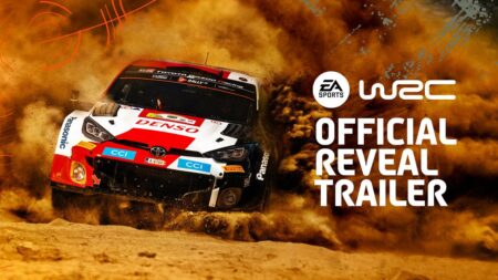 EA Sports WRC, trailer di annuncio con data di uscita del racing game di Codemasters Un'auto di EA Sports WRC nella terra