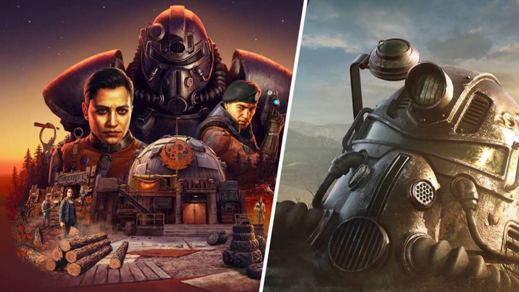Due immagini di Fallout 76
