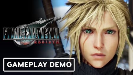 Il primo piano di Cloud di Final Fantasy 7 Rebirth