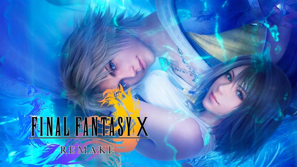 I primi piani di Tidus e Yuna di Final Fantasy 10 Remake