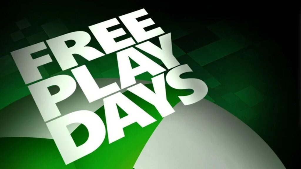 Il logo dei Free Play Days di Xbox
