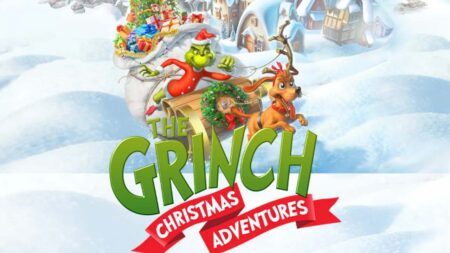 Il Grinch: Avventure Natalizie, il primo trailer gameplay pubblicato da Bandai Namco Il protagonista de Il Grinch: Avventure Natalizie su una slitta trainata da una renna