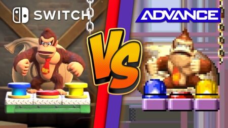 La versione Switch di Mario vs. Donkey Kong a confronto con quella GBA