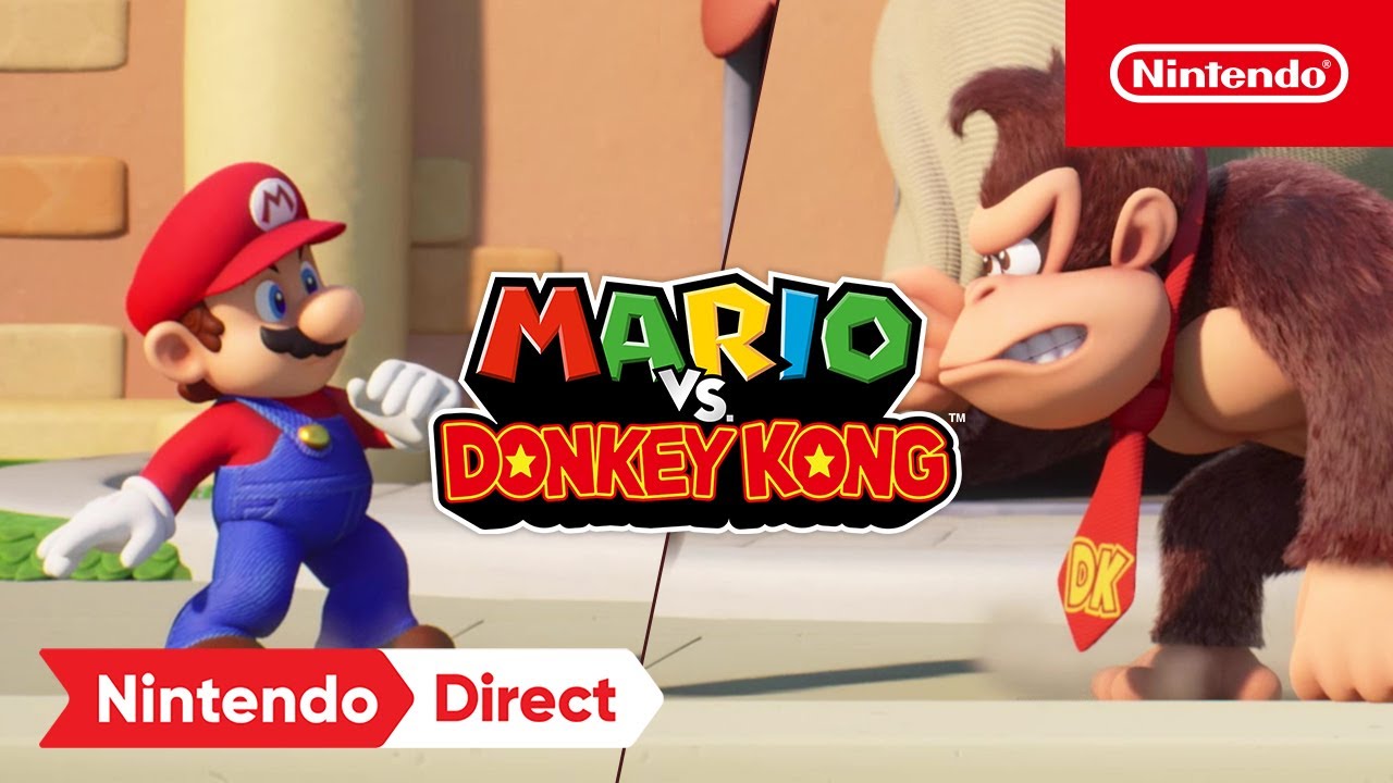 Mario vs. Donkey Kong, la data d'uscita annunciata con un trailer durante il Nintendo Direct