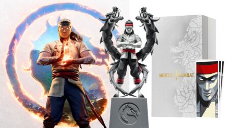 La statuetta ed i contenuti della Collector's Edition di Mortal Kombat 1