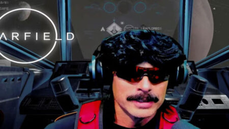 Starfield, Dr Disrespect impazzisce per il sistema di volo e battaglie spaziali