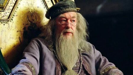 sir Michael gambon come silente harry potter