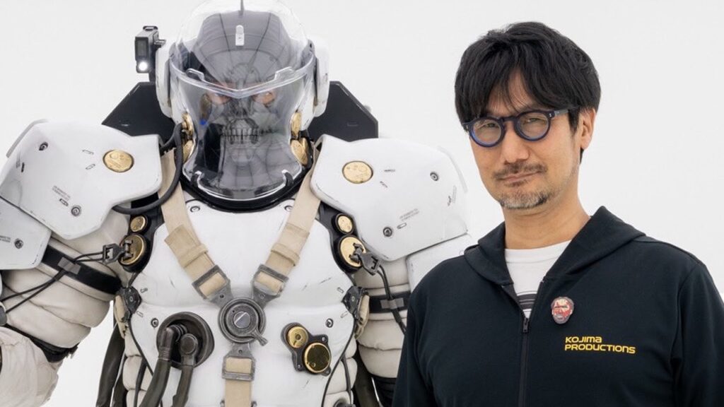 Hideo Kojima con la fianco il Ludens