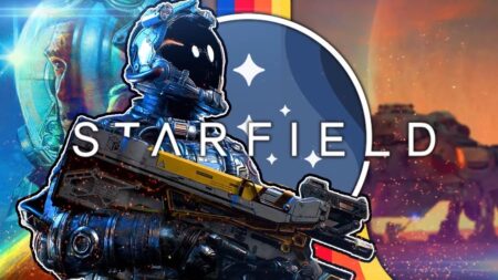 Il protagonista di Starfield in primo piano