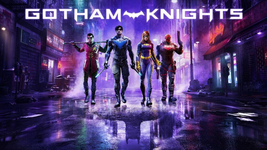 I protagonisti di Gotham Knights in primo piano