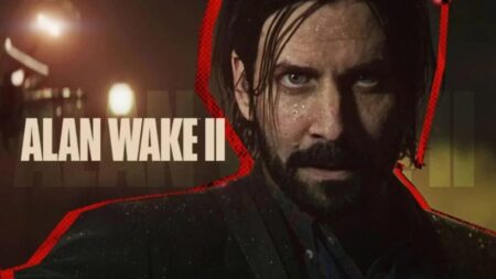 Il protagonista di Alan Wake 2 in primo piano