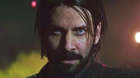 Il protagonista di Alan Wake 2 in primo piano