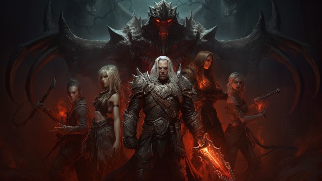 Alcuni personaggi di Diablo 4