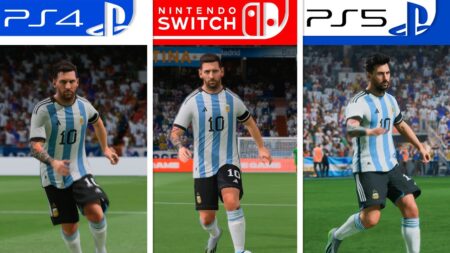 Messi di EA Sports FC 24 su PS5, PS4 e Nintendo Switch