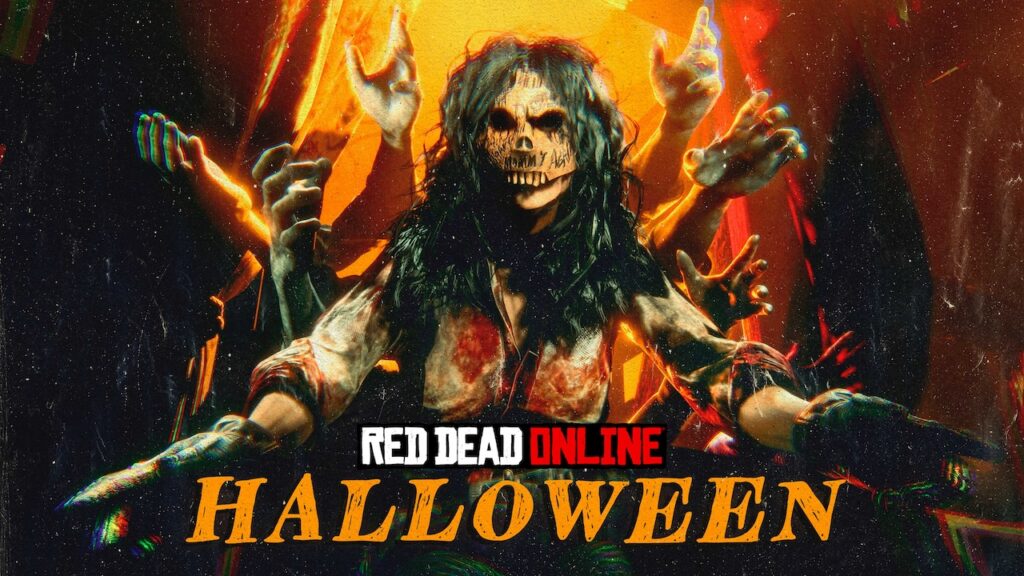 Alcuni personaggi dell'evento di Halloween di Red Dead Online
