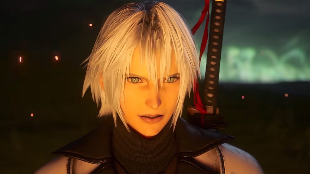 Un giovane Sephiroth da Final Fantasy 7 Ever Crisis