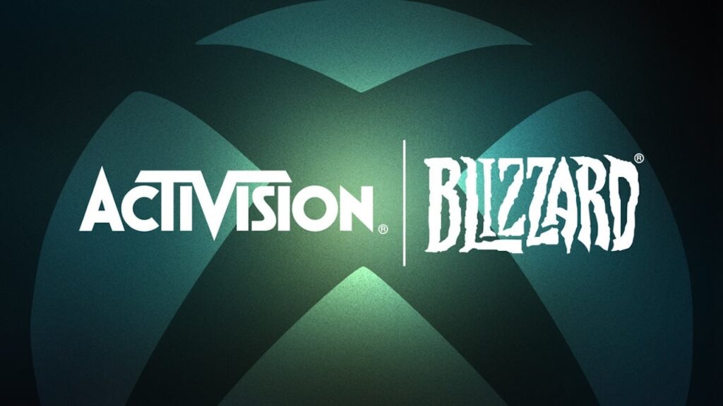 Il logo di Xbox ed Activision Blizzard