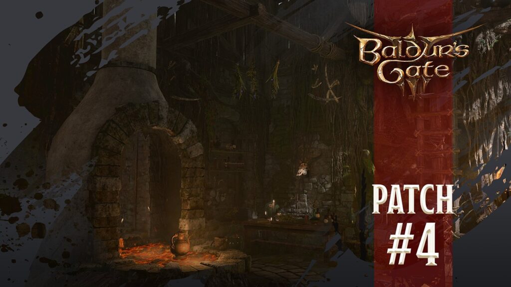 Banner per la Patch 4 di Baldur's Gate 3 di Larian Studios