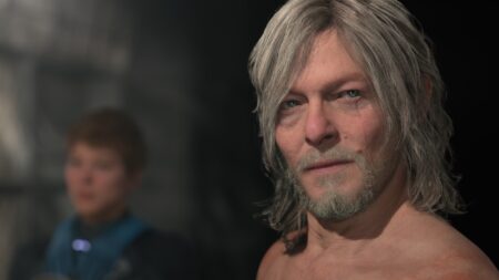 Sam Porter Bridges di Death Stranding 2 in primo piano