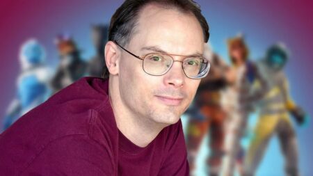 Tim Sweeney di Epic Games in primo piano