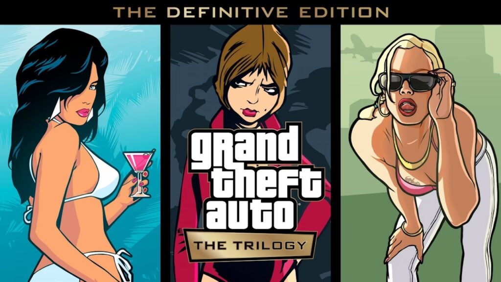 Le tre protagoniste di GTA The Trilogy Edition