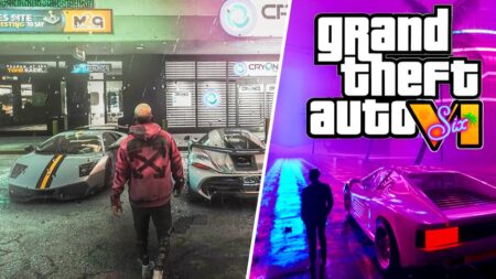 GTA 6, i personaggi di GTA Online verranno eliminati? Ne parla un report Un personaggio di GTA 6 con al fianco il logo del gioco