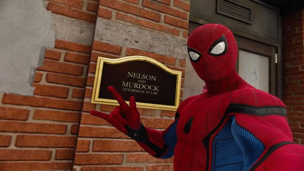 Il logo della Nelson and Murdock in Marvel's Spider-Man 2