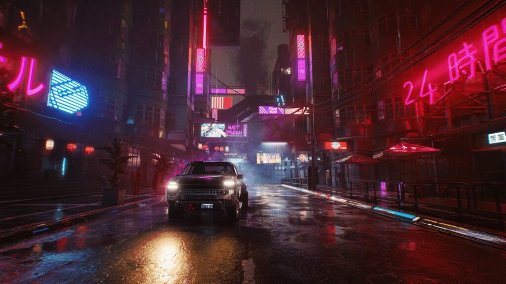 Night City di Cyberpunk 2077
