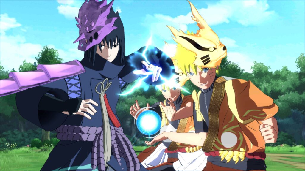 Naruto X Boruto Ultimate Ninja Storm Connection. Naruto e Sasuke in posa