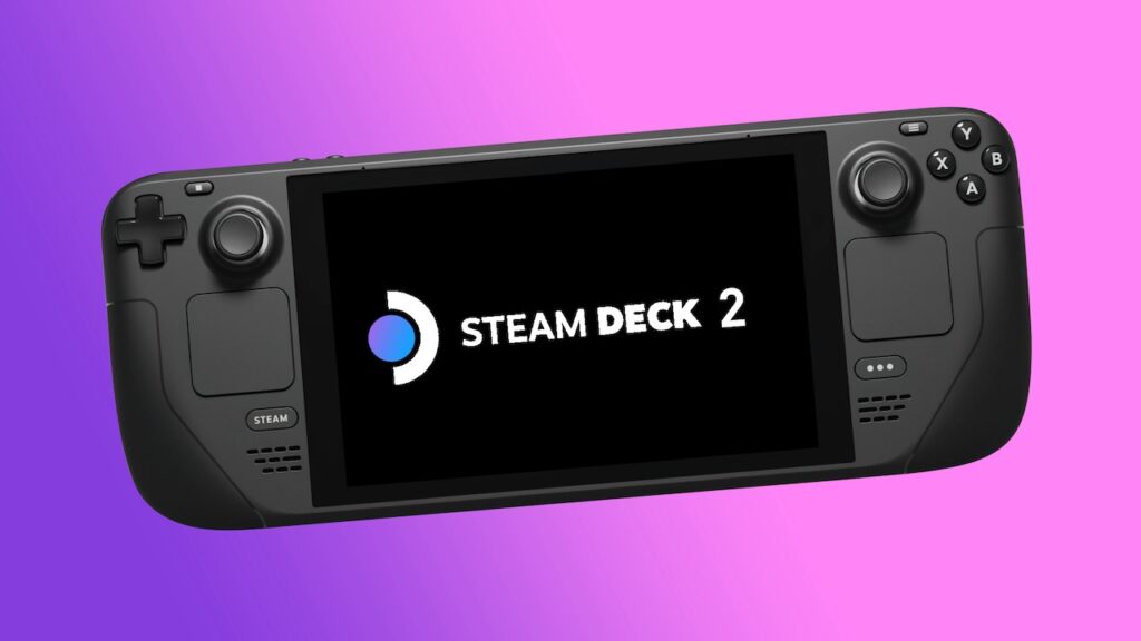Steam Deck 2 con il logo