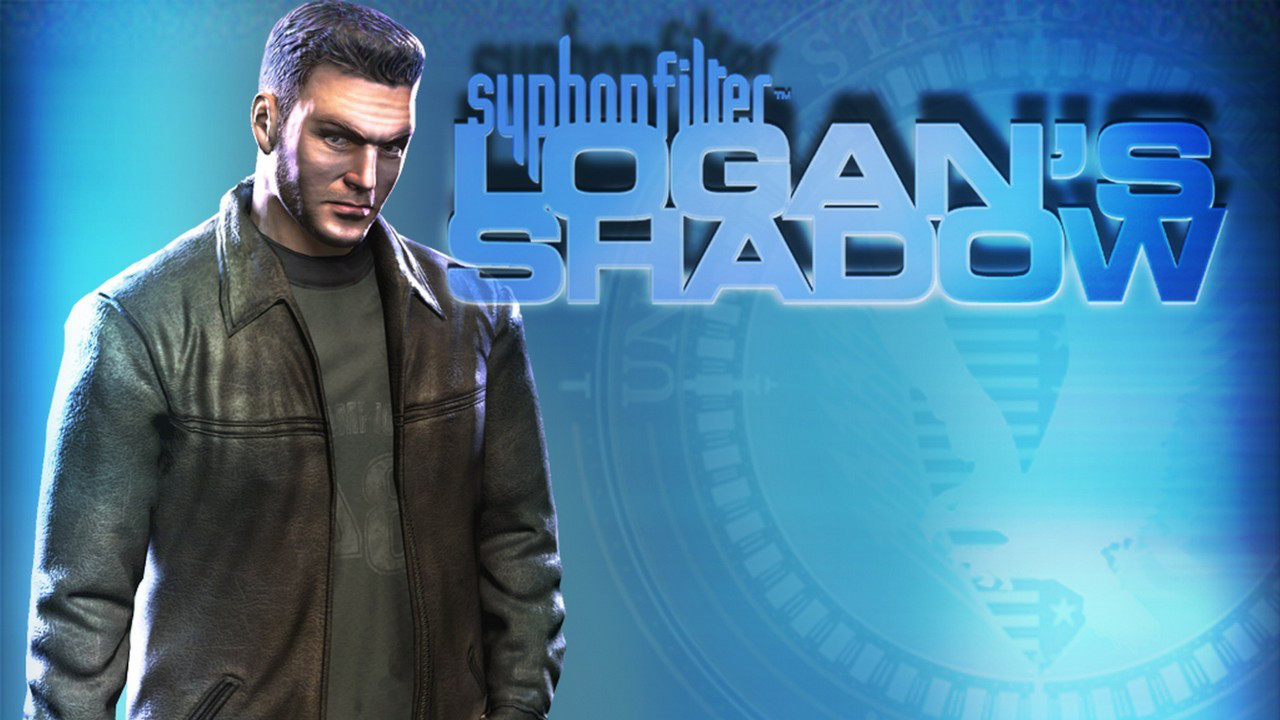 Il logo di Syphon Filter Logan's Shadow con il protagonista