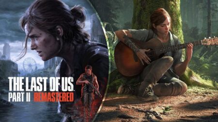 Ellie di The Last of Us Parte 2 Remastered in primo piano