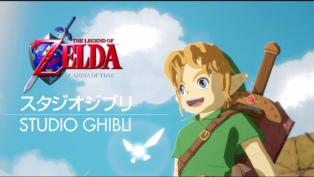 The Legend of Zelda: Ocarina of Time nello stile di Studio Ghibli