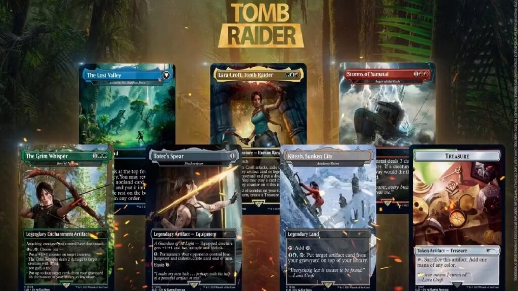Tomb Raider e Magic: L’Adunanza, crossover con 7 nuove carte in arrivo a breve tomb raider magic l'adunanza