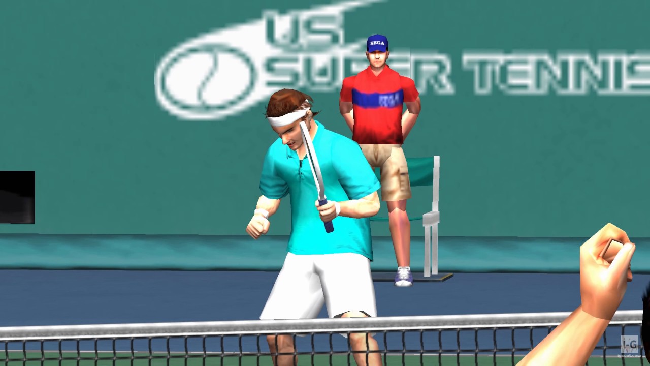 Roger Federer vince una partita in Virtua Tennis World Tour