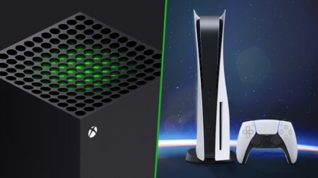 Xbox Series X|S hanno venduto più di PS5 in Giappone per la seconda settimana consecutiva Una Xbox Series X con al fianco una PS5 in verticale