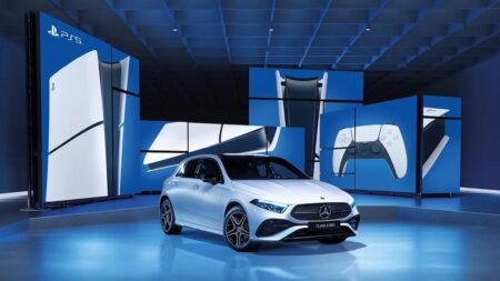 La nuova auto Mercedes dedicata a PS5