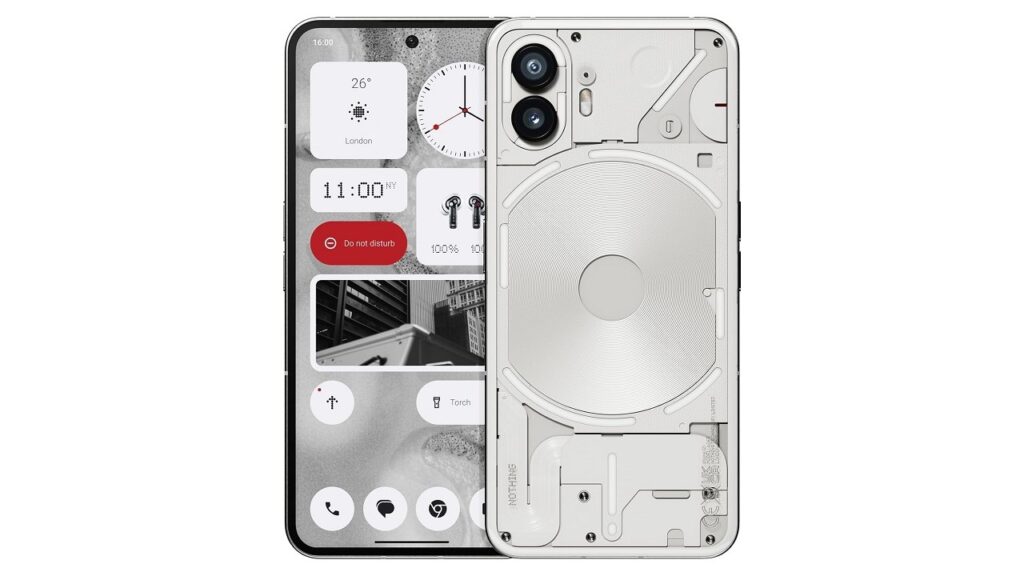 Smartphone Nothing Phone (2) (12+256GB) Bianco
