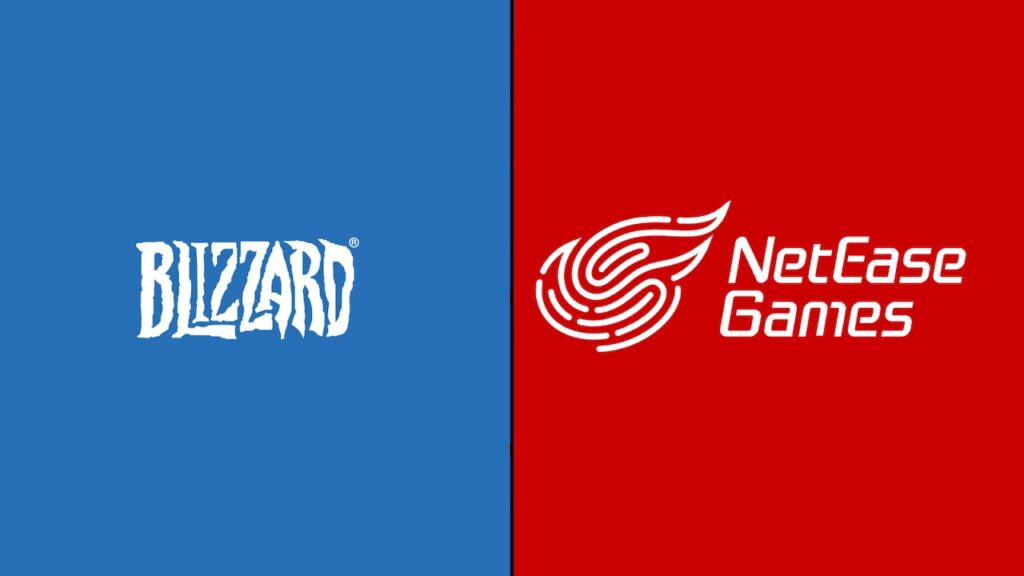 I loghi di Blizzard e NetEase
