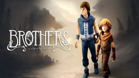 I due protagonisti di Brothers: A Tale of Two Sons mentre si tengono per le mani