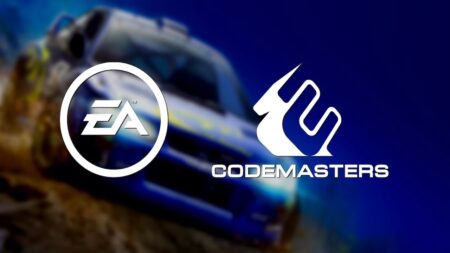Il logo di EA e quello di Codemasters