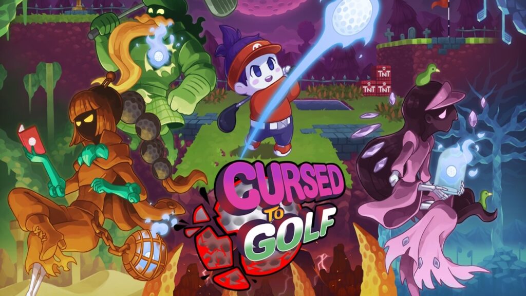 I personaggi principali di Cursed to Golf