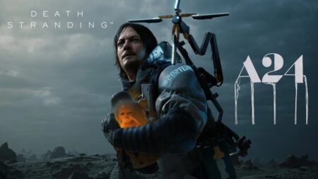 Death Stranding con il logo di A24