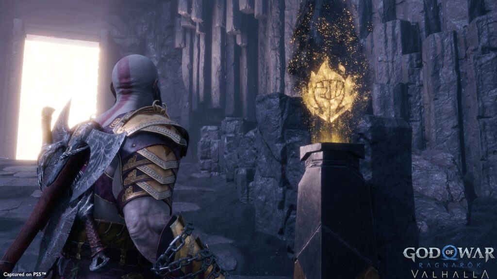 Kratos di God of War Ragnarok: Valhalla
